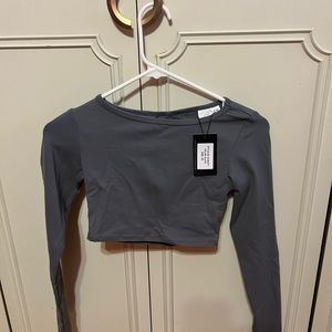 Lazuli label crop top